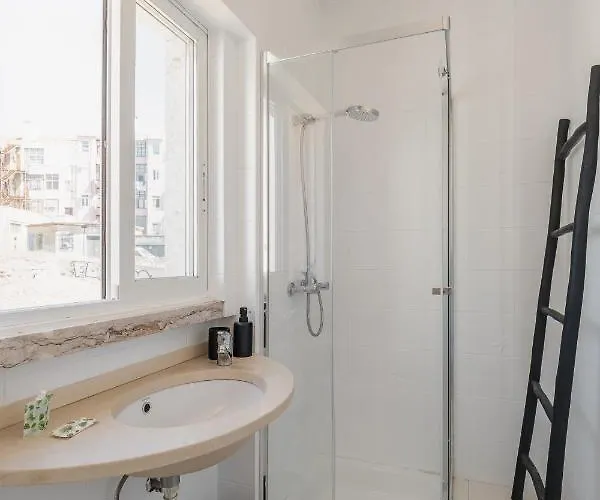 Lägenhet Casa Boma - Lighting With Private Balcony - Campolide I